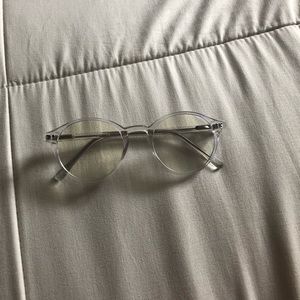 Clear Fram Blue Light Glasses 🦋